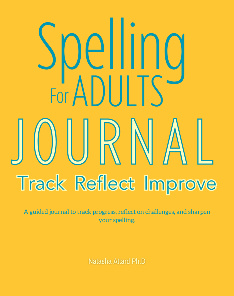 Spelling Journal for Adults - Digital and Printable
