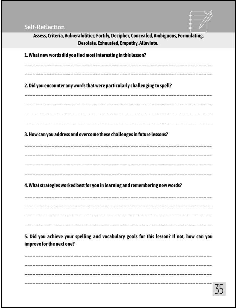 Spelling High School Workbook for Grades 9-10