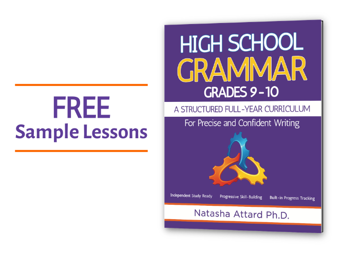 Free Sample Lesson from High School Grammar