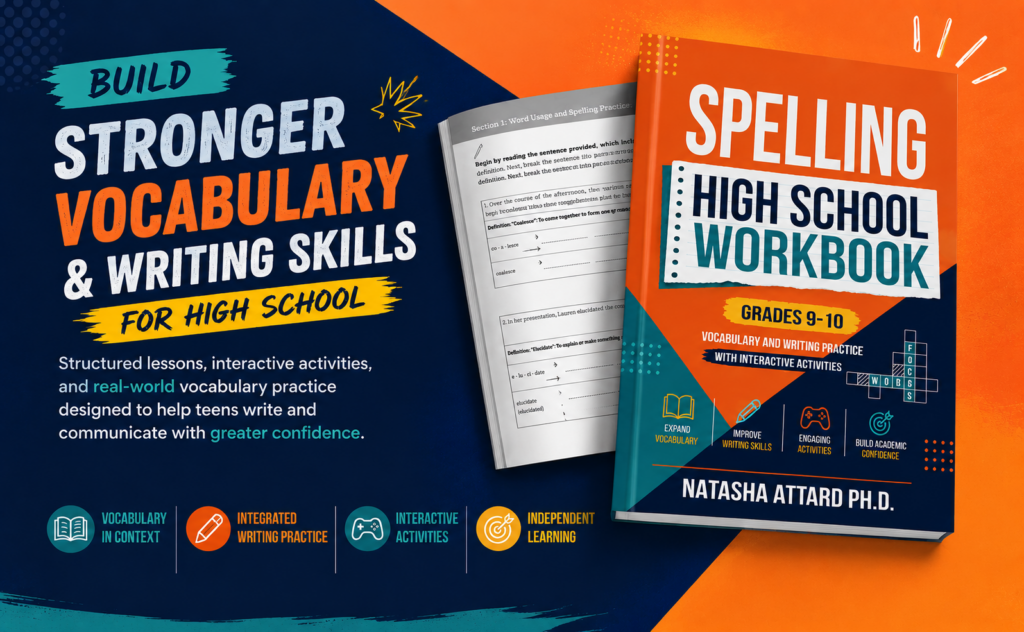 Spelling High School Workbook Grades 9-10