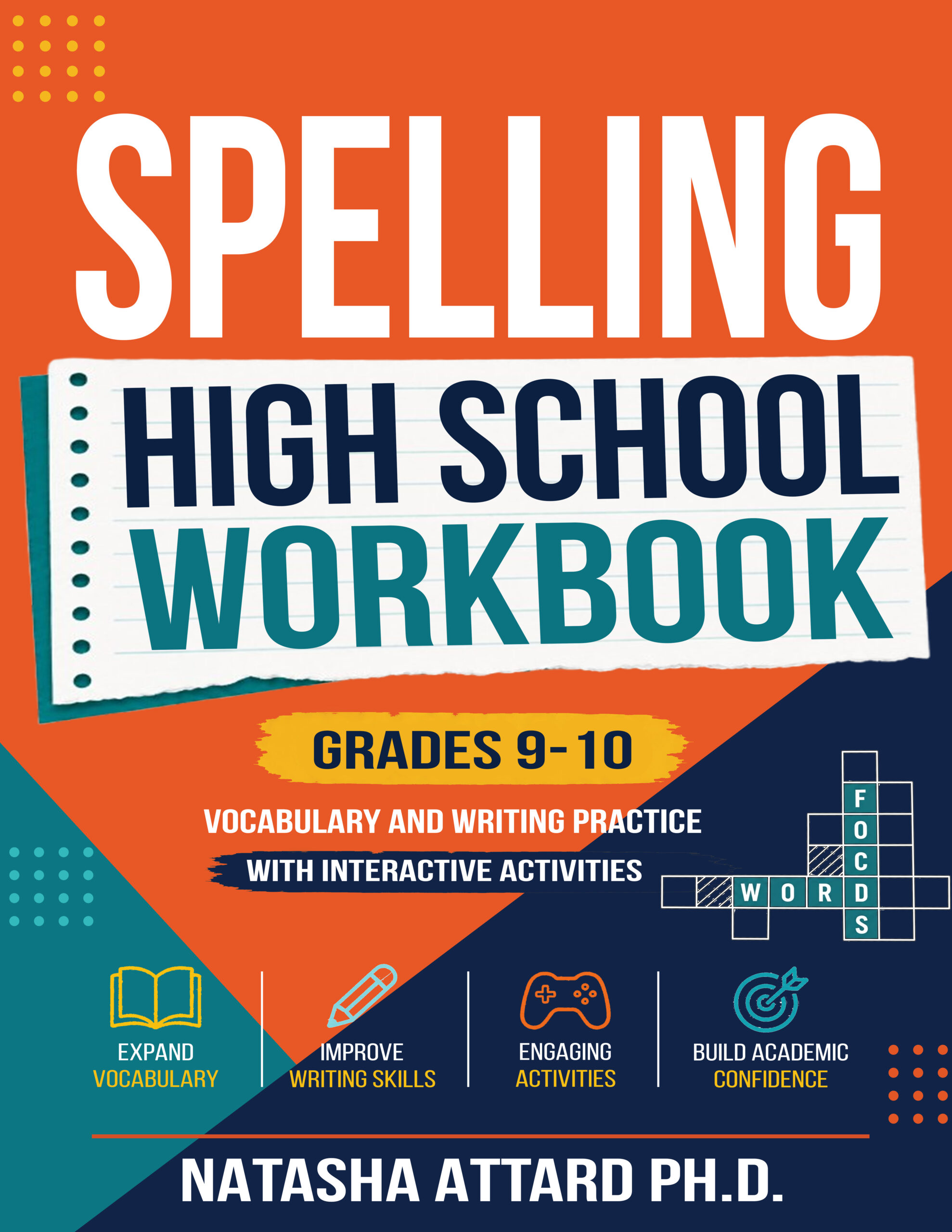 Cover of Spelling High School Workbook Grades 9–10