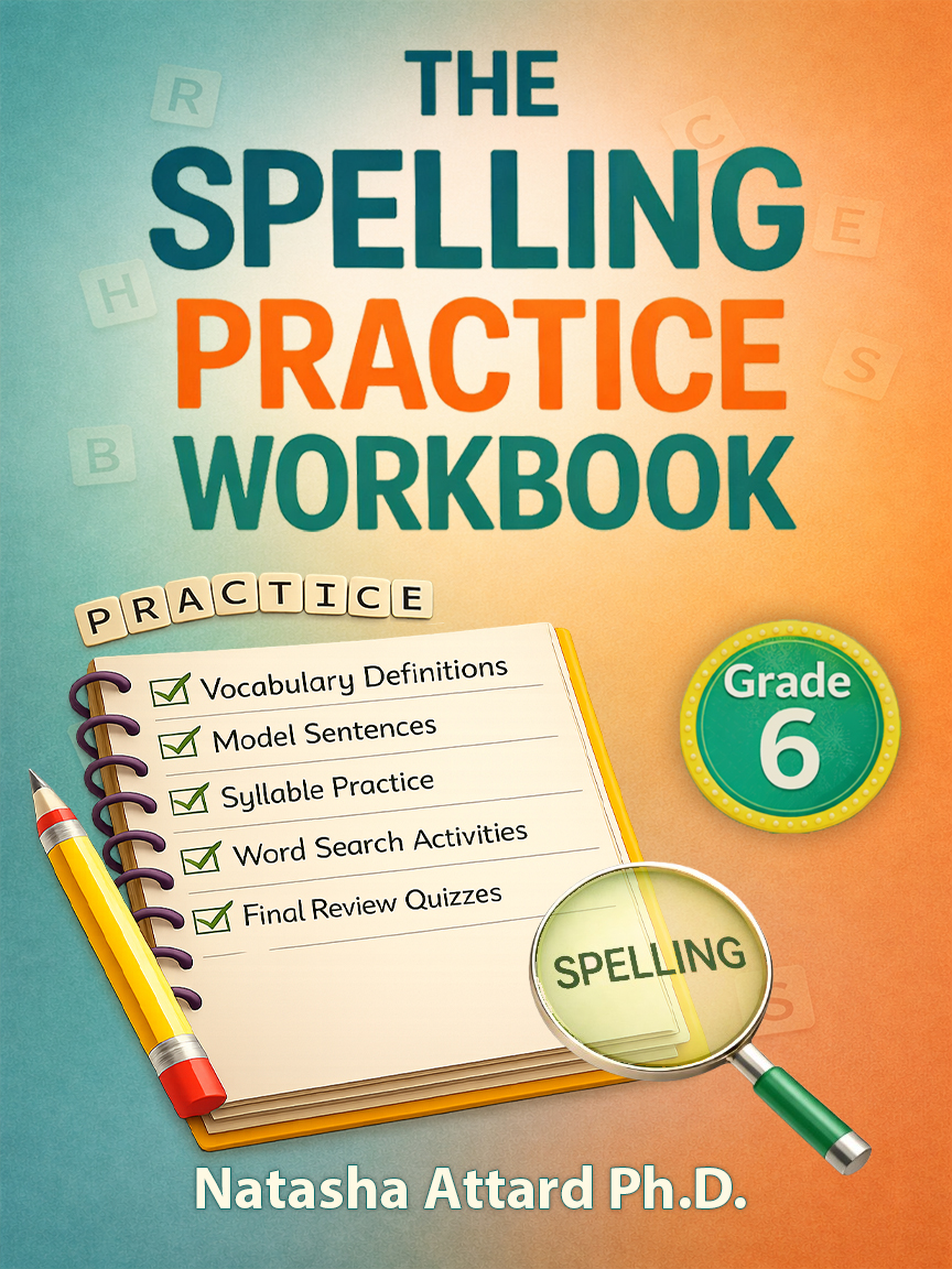 Spelling Practice Workbook for 6th Grade