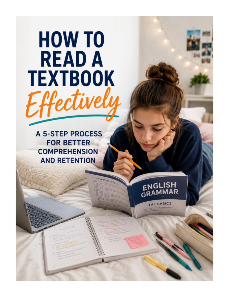 How to read a textbook effectively (high school)