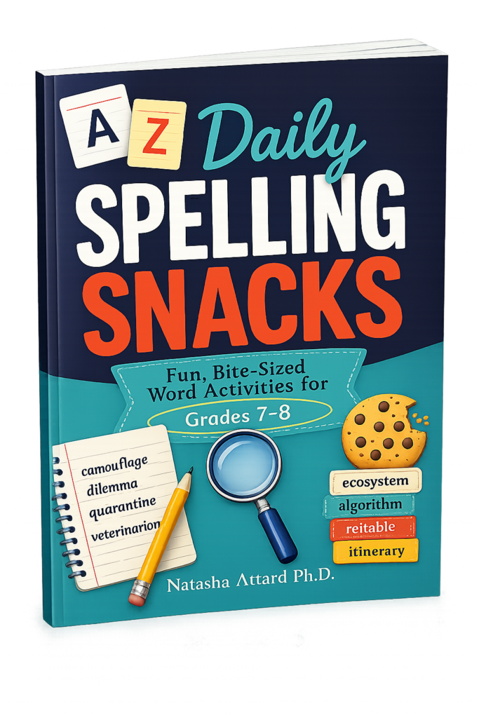 Daily Spelling Snacks for Grades 7-8