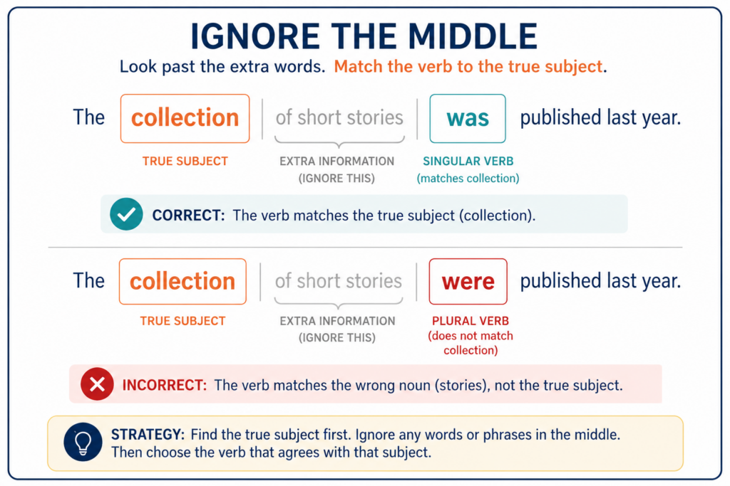 Subject-verb agreement