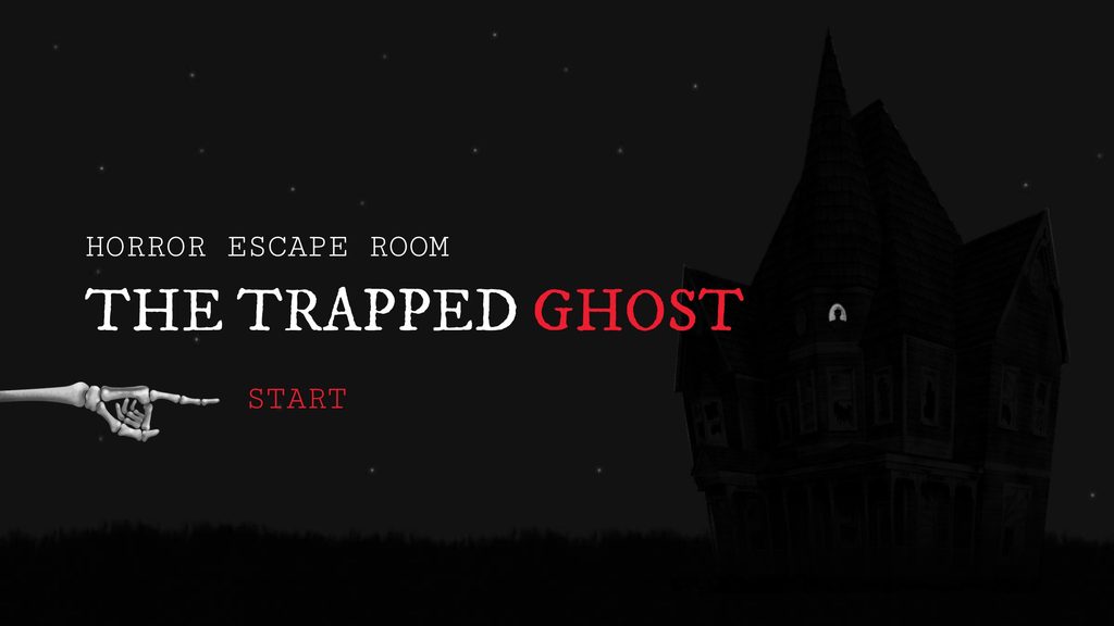 The Trapped Ghost spelling escape room