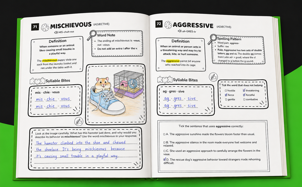 Daily Spelling Snacks for Grades 7-8: Fun, Bite-sized word activities
